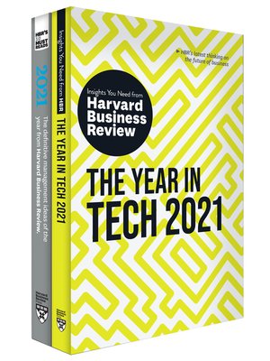 cover image of HBR's Year in Business and Technology
